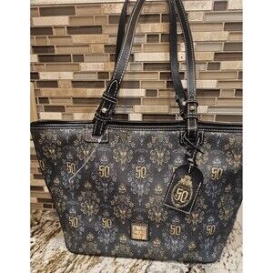 Disney Haunted Mansion 50th Anniversary Dooney & Bourke Tote